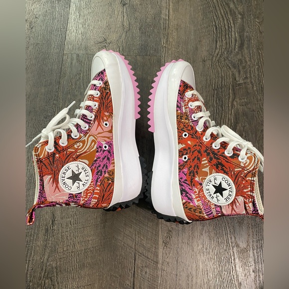 CONVERSE Run Star Hike Platform High 'Tropical Florals' Sneakers - Picture 7 of 7